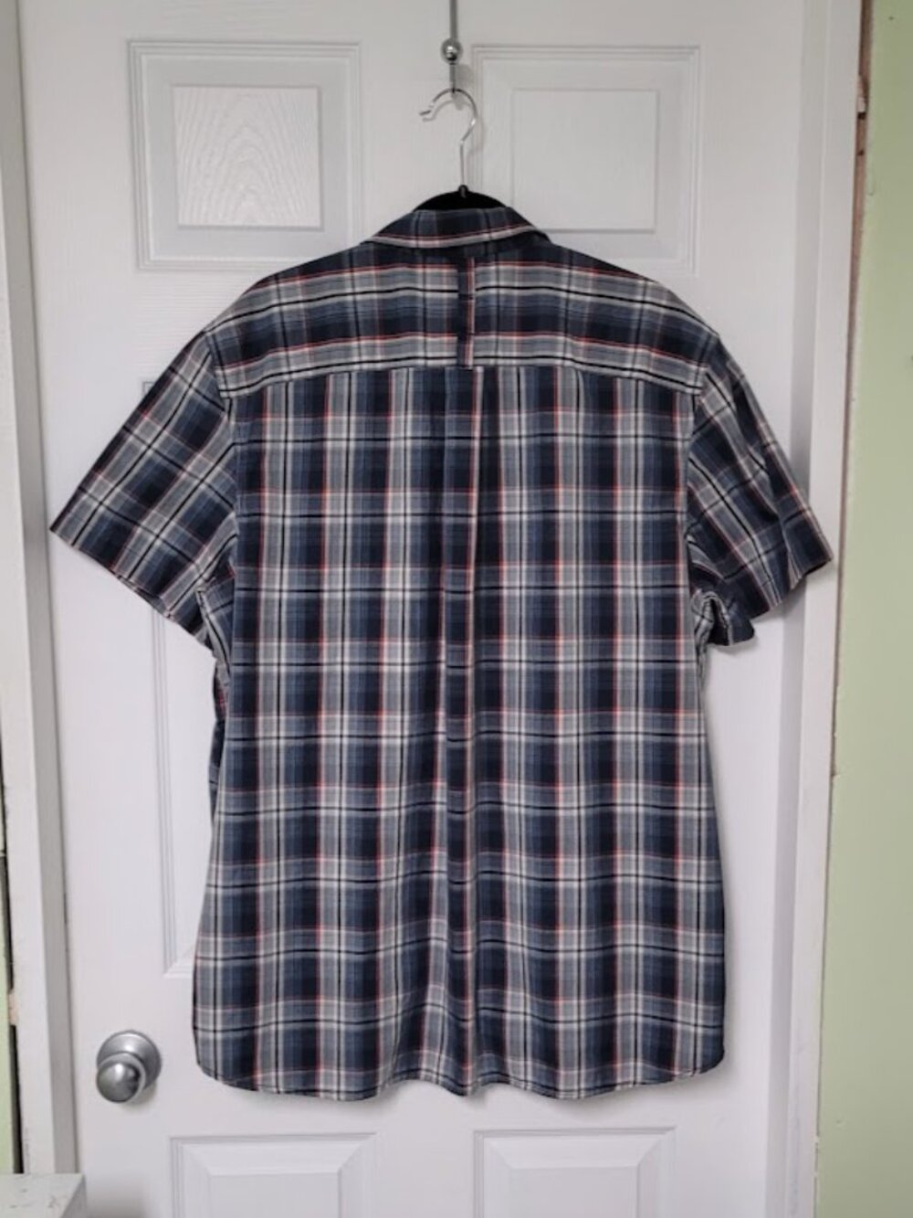 The North Face Men's XXL Navy Plaid Button Down Shirt-Quality-Office to Outdoors - Picture 4 of 7